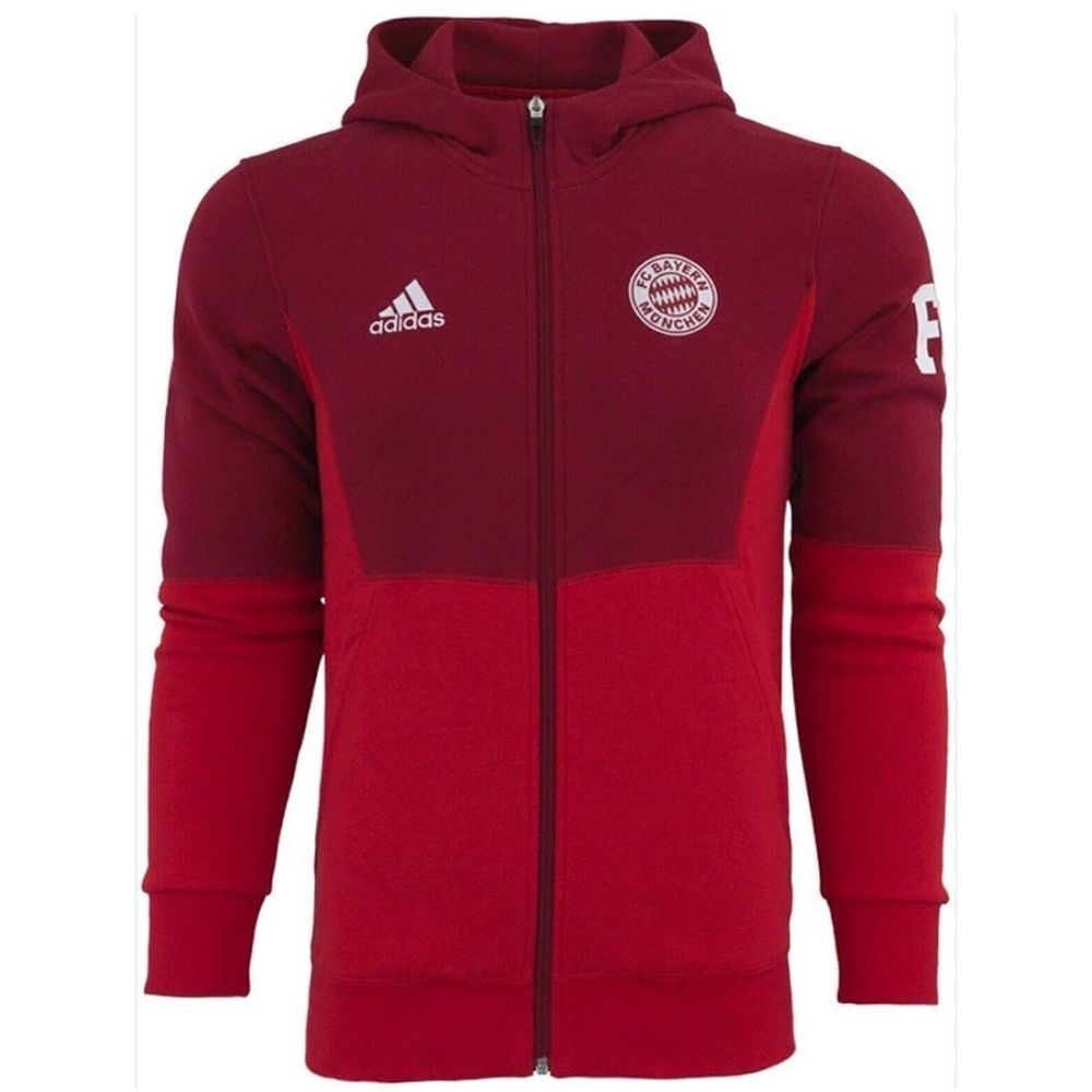 Adidas FC Bayern Munich Full Zip Hoodie 2015-2016 Size Large NEW WITHOUT TAGS